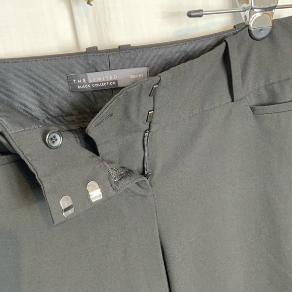 The LIMITED - DREW Cut PANTS Sz 4 Lightweight - BLACK - Picture 11 of 12
